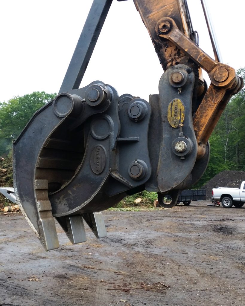Strickland Mechanical Box Tine Demolition Grapple 115 HDR Ransome
